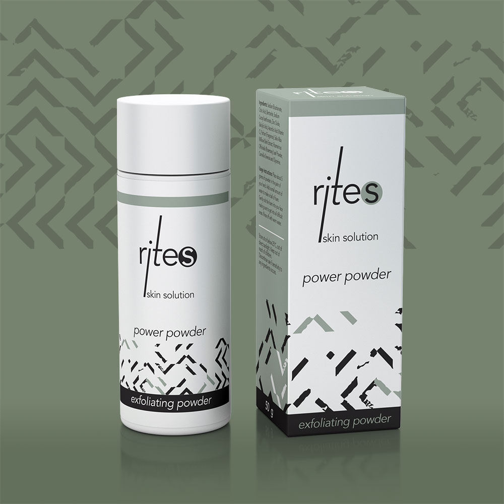 exfoliating powder | power powder | RITES Skin Solution